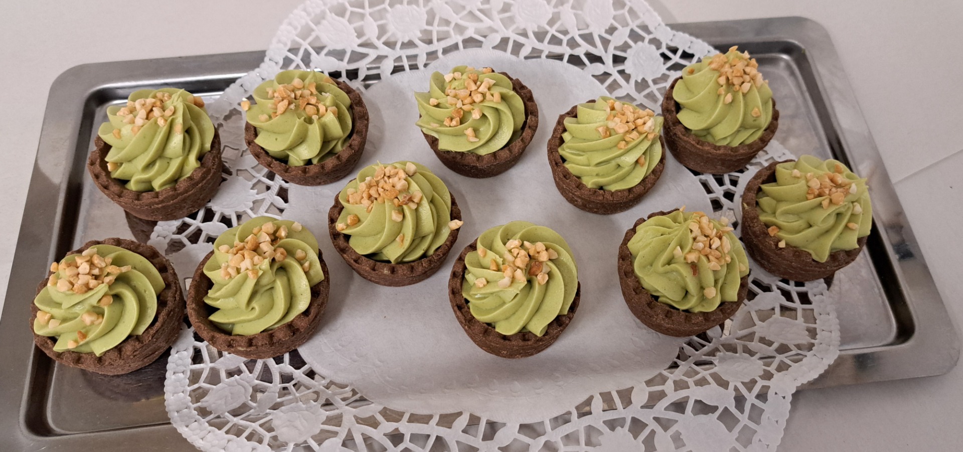 Pistáciové košíčky