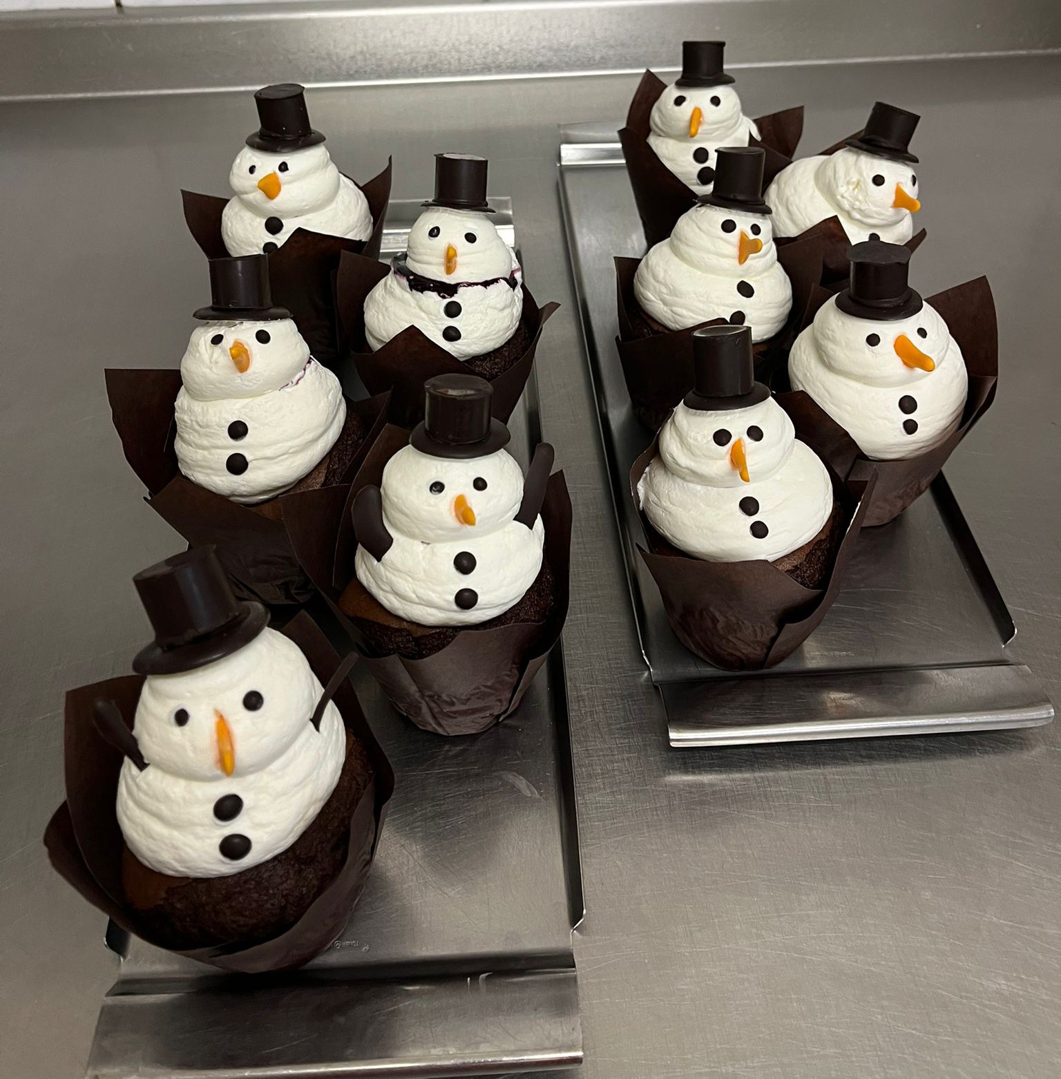 Sněhuláčci s borůvkovou příchutí 