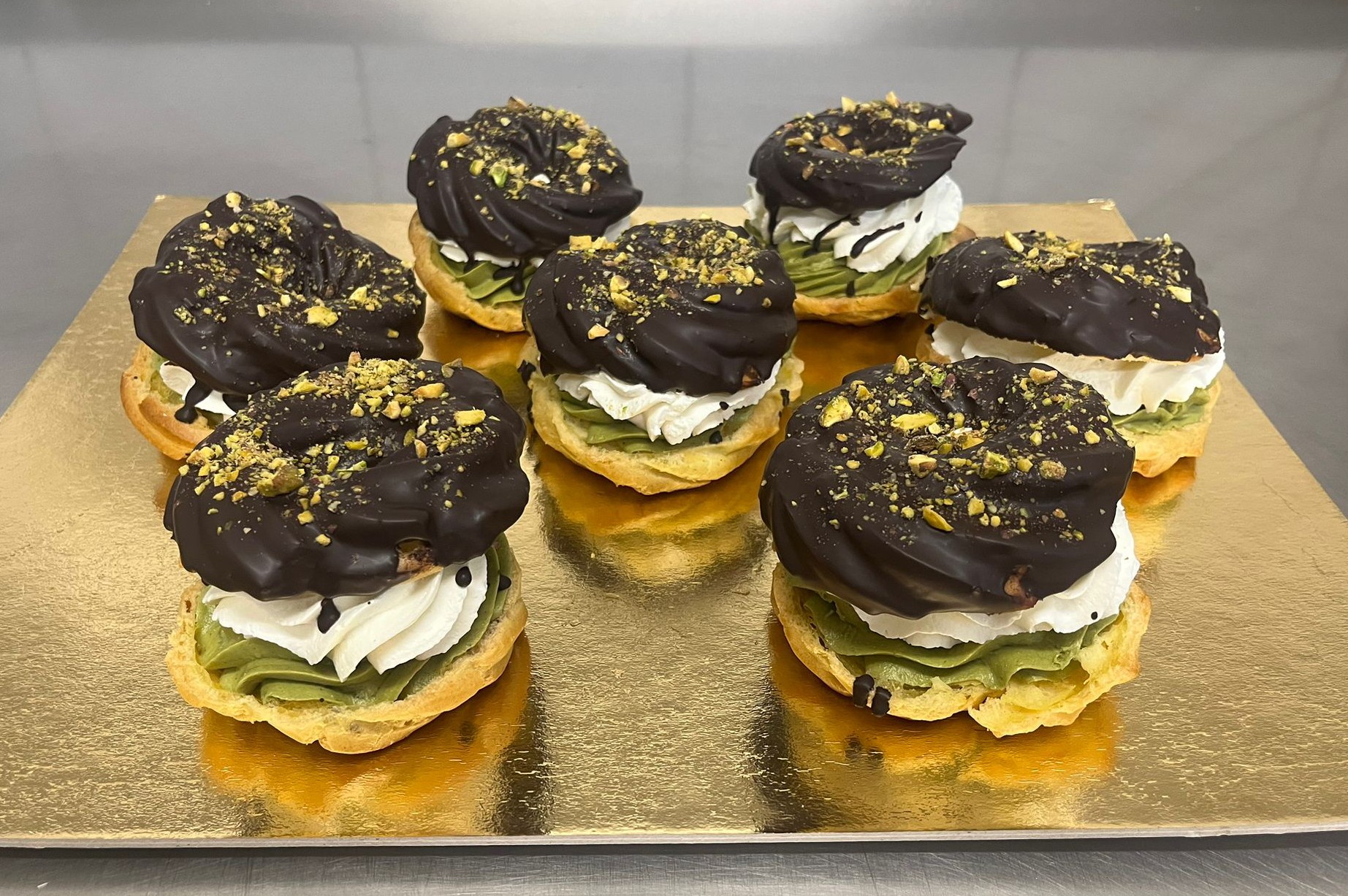 Pistáciové věnečky 